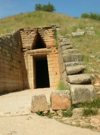 Mycènes la Tombe d'Agamemnon