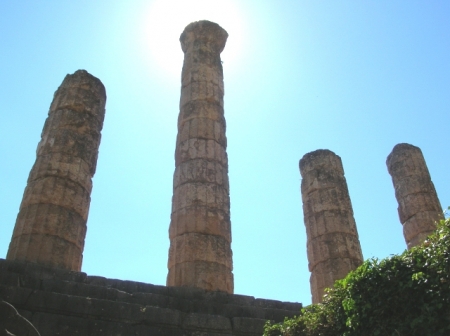 Delphes "Temple d'Apollon"